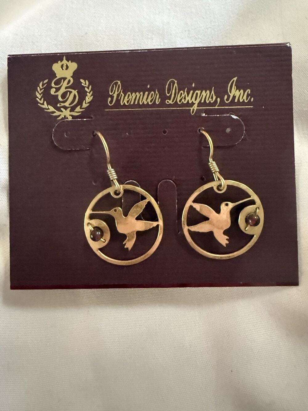 HUMMINGBIRD DANGLE EARRINGS Premier Designs